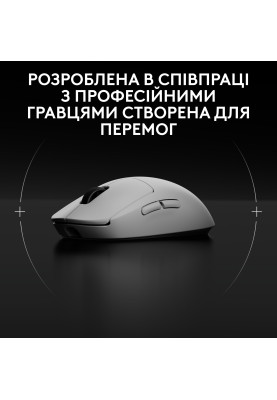 Миша бездротова Logitech G Pro 2 Lightspeed White (910-007302)