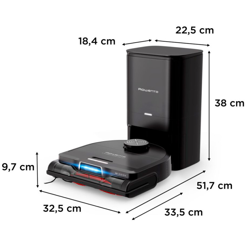 Робот-пилосос Rowenta X-Plorer Serie 220+ Animal & Allergy Model RR9495WH