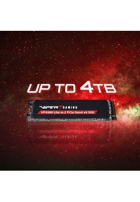 Накопичувач SSD  500GB Patriot Viper VP4300 Lite M.2 2280 PCIe 4.0 x4 NVMe TLC (VP4300L500GM28H)