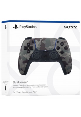 Геймпад бездротовий Sony PlayStation 5 Dualsense Grey Cammo (9423799)