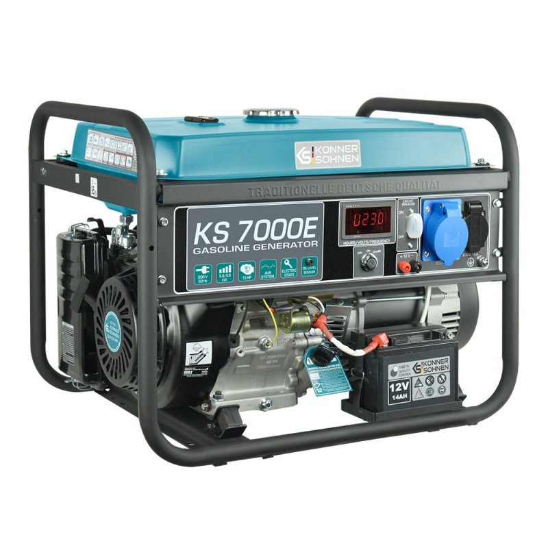 Генератор бензиновий Konner&Sohnen KS 7000E Генератор бензиновий Konner&Sohnen KS 7000E