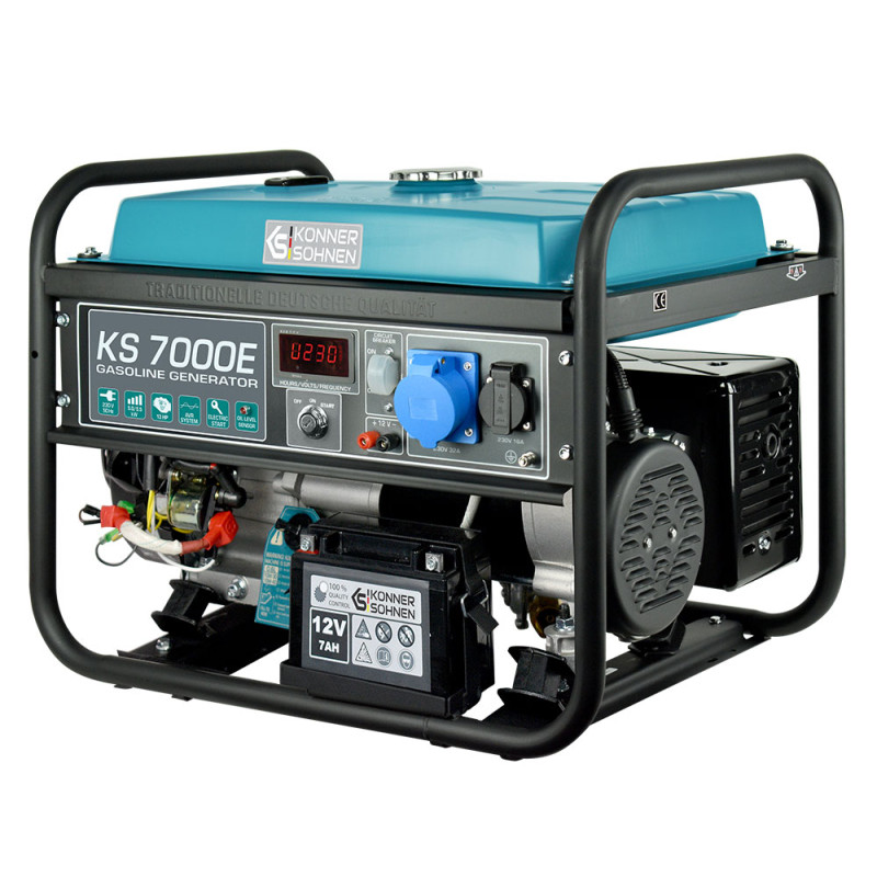 Генератор бензиновий Konner&Sohnen KS 7000E Генератор бензиновий Konner&Sohnen KS 7000E