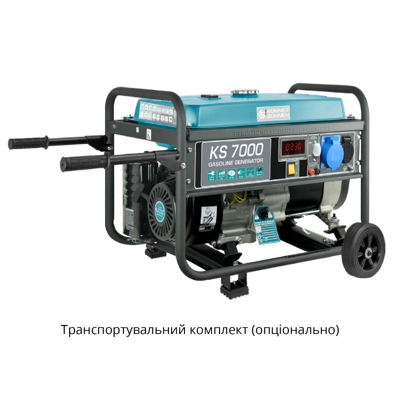 Генератор бензиновий Konner&Sohnen KS 7000E Генератор бензиновий Konner&Sohnen KS 7000E