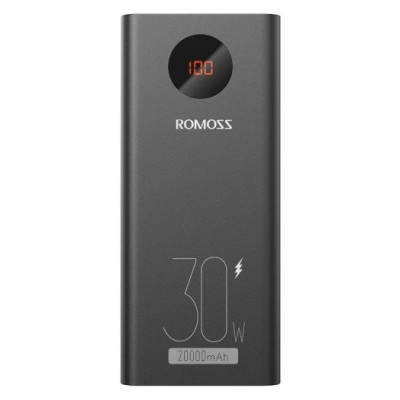 Універсальна мобільна батарея Romoss PEA20 20000mAh Black (PEA20-192-2111H)