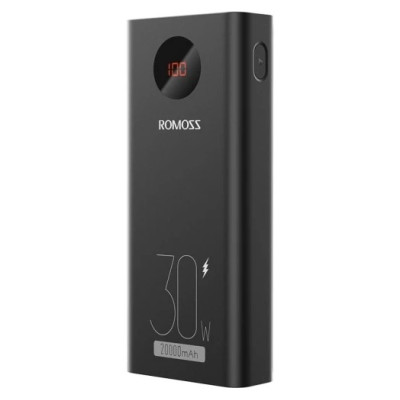 Універсальна мобільна батарея Romoss PEA20 20000mAh Black (PEA20-192-2111H)