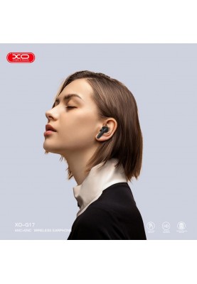 Bluetooth-гарнітура XO G17 TWS Black (XO-G17BK)