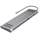 Концентратор-підставка USB-C XoKo AC-1400 (XK-AC1400-SL)