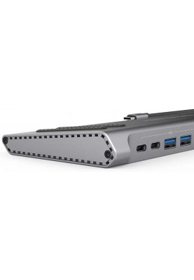 Концентратор-підставка USB-C XoKo AC-1400 (XK-AC1400-SL)