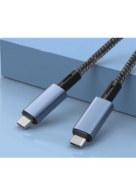 Кабель XoKo SC-2-240W USB Type-C-USB Type-C, 240W, USB 4.0, 1.2м Black (XK-SC-2-240W)