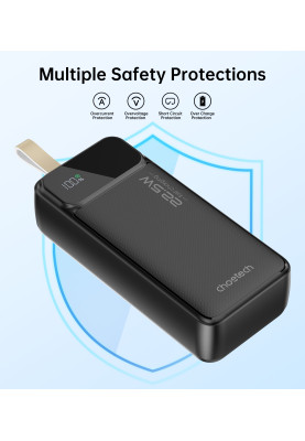 Універсальна мобільна батарея Choetech B730 30000mAh Black (B730-BK)