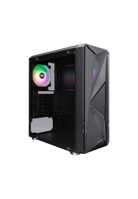 Корпус 1stPlayer F4-3F2(AP) Black без БЖ