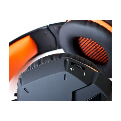 Гарнітура REAL-EL GDX-7700 Black/Orange Гарнітура REAL-EL GDX-7700 Black/Orange