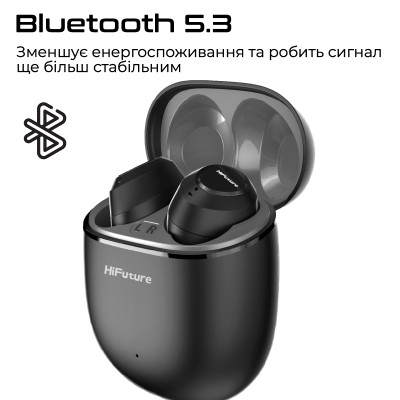 Bluetooth-гарнітура HiFuture OlymBuds3 Black (olymbuds3.black) Bluetooth-гарнітура HiFuture OlymBuds3 Black (olymbuds3.black)