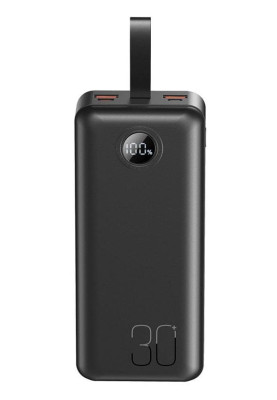 Універсальна мобільна батарея XO PR240 30000mAh Black (PR240.black)