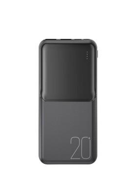 Універсальна мобільна батарея XO PR252 20000mAh Black (PR252.black)