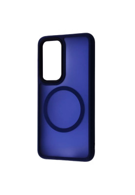 Чохол-накладка Wave Matte Insane Case with Magnetic Ring для Samsung Galaxy S24 SM-S921 Midnight Blue