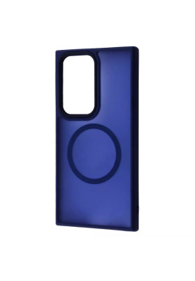 Чохол-накладка Wave Matte Insane Case with Magnetic Ring для Samsung Galaxy S24 Ultra SM-S928 Midnight Blue