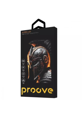 Захисне скло Proove Achilles для Apple iPhone 16 Pro Max Black (PGPAIP16PM01)