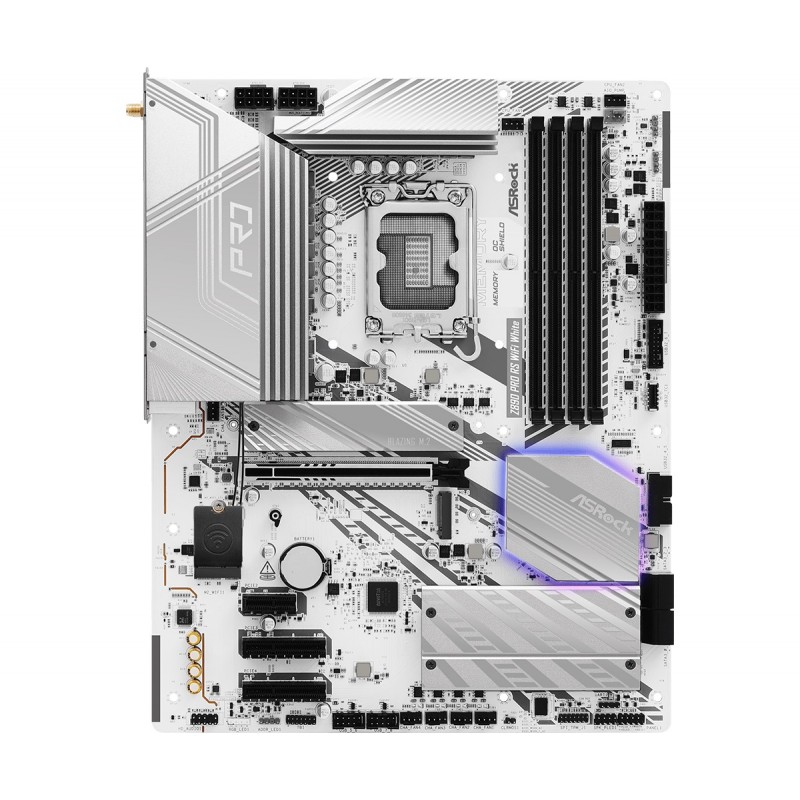 Материнська плата ASRock Z890 Pro RS WiFi White Socket 1851