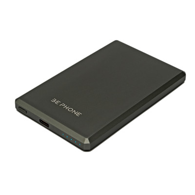 Універсальна мобільна батарея BePhone K5 5000 mAh MagSafe Grey 15W (BP-K5-GR)