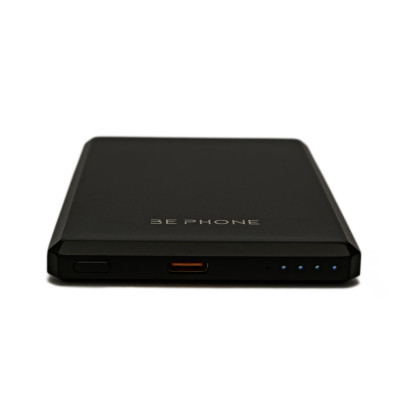 Універсальна мобільна батарея BePhone K5 5000 mAh MagSafe Black 15W (BP-K5-BK)