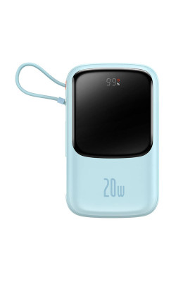 Універсальна мобільна батарея Baseus Qpow Pro 10000mAh, 20W, Blue (PPQD020003)