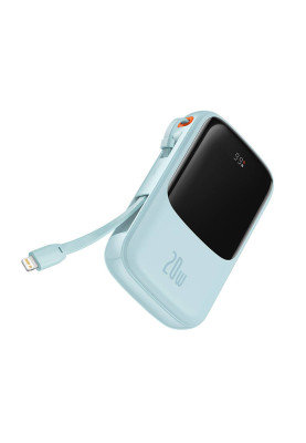 Універсальна мобільна батарея Baseus Qpow Pro 10000mAh, 20W, Blue (PPQD020003)