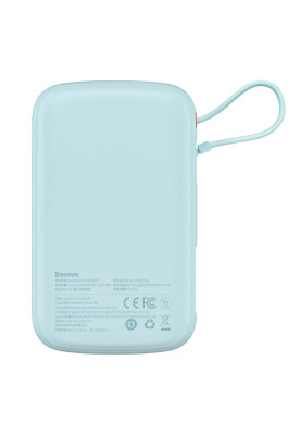 Універсальна мобільна батарея Baseus Qpow Pro 10000mAh, 22,5W, Blue (PPQD020103)