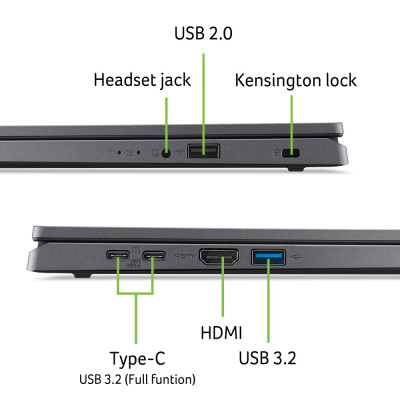 Ноутбук Acer Extensa 15 EX215-24-R9N0 (NX.EJ5EU.00H) Steel Gray