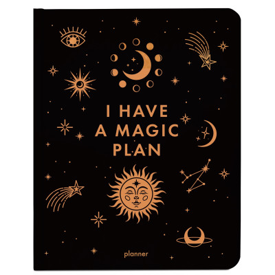 Планер Orner I have a magic plan, чорний (orner-1962)