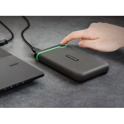 Накопичувач зовнiшнiй HDD 2.5" USB 2.0TB Transcend StoreJet 25M3 Iron Gray Slim (TS2TSJ25M3S)