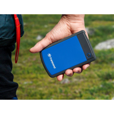 Накопичувач зовнiшнiй 2.5" USB 4.0TB Transcend StoreJet 25H3 Navy Blue (TS4TSJ25H3B) Накопичувач зовнiшнiй 2.5" USB 4.0TB Transcend StoreJet 25H3 Navy Blue (TS4TSJ25H3B)