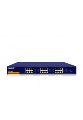 Комутатор TENDA TEG1024G 24port 10/100/1000/BaseT rackmount 19"