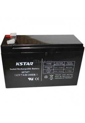 Акумуляторна батарея KSTAR 12V 7AH (6-FM-7) AGM