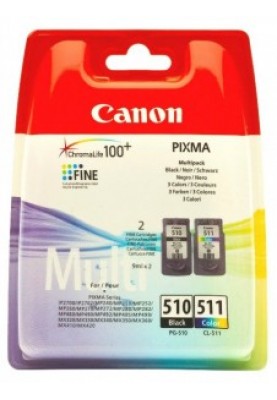 Картридж CANON (PG-510/CL-511) Pixma MP240/250/260/270/272/280/MX320/330 Multipack (2970B010)