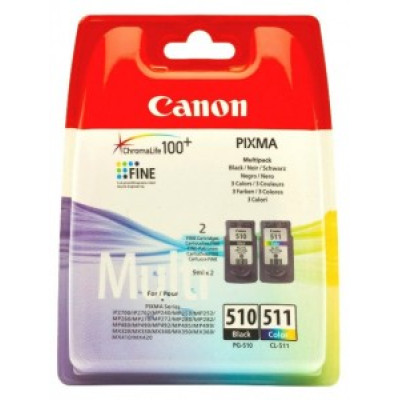 Картридж CANON (PG-510/CL-511) Pixma MP240/250/260/270/272/280/MX320/330 Multipack (2970B010)