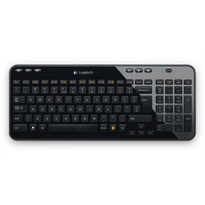 Клавіатура Logitech K360 Black USB Wireless (920-003095)