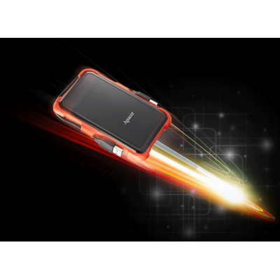 Зовнішній жорсткий диск 2.5" USB 1.0TB Apacer AC630 Black/Orange (AP1TBAC630T-1) Зовнішній жорсткий диск 2.5" USB 1.0TB Apacer AC630 Black/Orange (AP1TBAC630T-1)