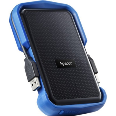 Зовнішній жорсткий диск 2.5" USB 1.0TB Apacer Apacer AC631 Black/Blue (AP1TBAC631U-1) Зовнішній жорсткий диск 2.5" USB 1.0TB Apacer Apacer AC631 Black/Blue (AP1TBAC631U-1)