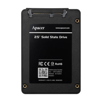 Накопичувач SSD 480GB Apacer AS340 Panther 2.5" SATAIII 3D TLC (AP480GAS340G-1) Накопичувач SSD 480GB Apacer AS340 Panther 2.5" SATAIII 3D TLC (AP480GAS340G-1)