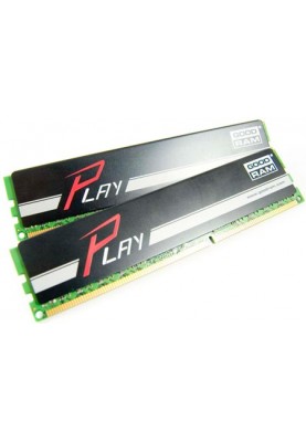 Модуль пам`ятi DDR3 2x8GB/1866 GOODRAM Play Black (GY1866D364L10/16GDC)