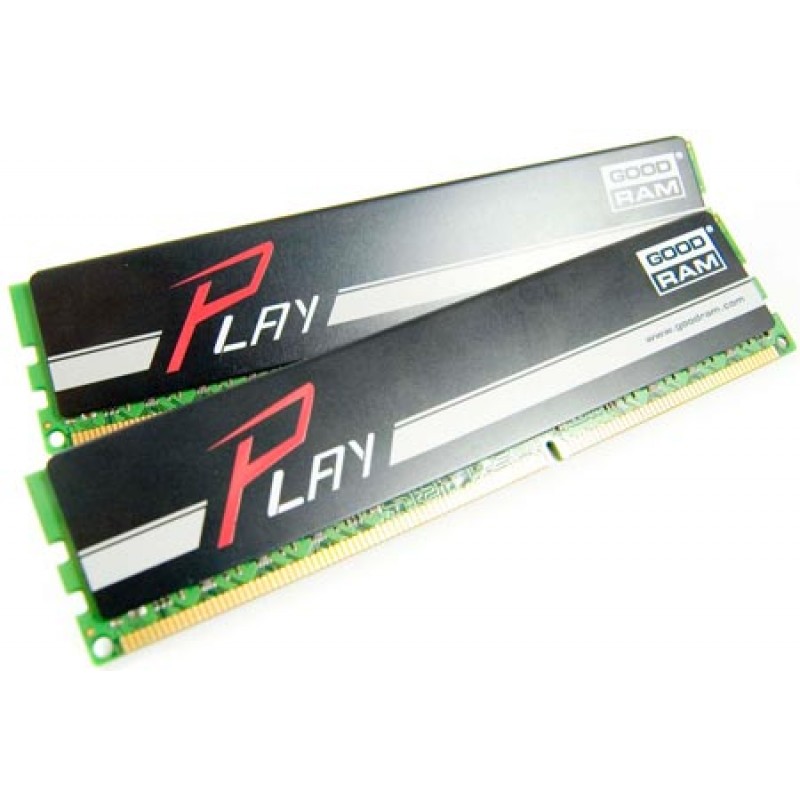 Модуль пам`ятi DDR3 2x8GB/1866 GOODRAM Play Black (GY1866D364L10/16GDC)