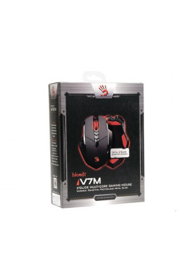 Мишка A4Tech V7M Bloody Black USB V-Track
