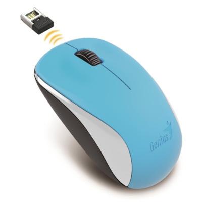 Мишка бездротова Genius NX-7000 (31030012402) блакитна USB BlueEye