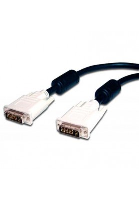 Кабель ATcom DVI - DVI (M/M), 24/24, 10 м, Black/White (10702)