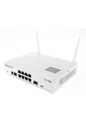 Коммутатор MikroTik CRS109-8G-1S-2HnD-IN