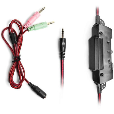Гарнітура REAL-EL GDX-7600 Black/Red