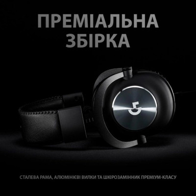 Гарнітура Logitech Pro X Gaming Black (981-000818) Гарнітура Logitech Pro X Gaming Black (981-000818)