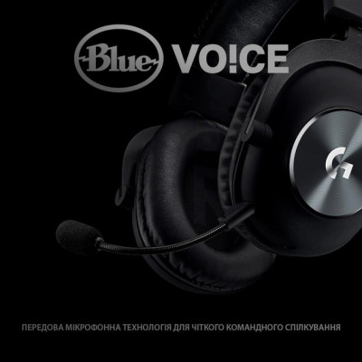 Гарнітура Logitech Pro X Gaming Black (981-000818) Гарнітура Logitech Pro X Gaming Black (981-000818)