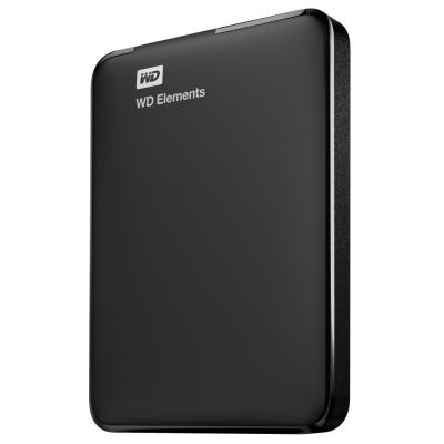 Накопичувач HDD 2.5` USB 1.0Tb WD Elements Black (WDBUZG0010BBK-EESN)